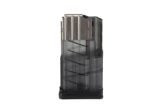 The Lancer L7AWM magazine features steel feed lips